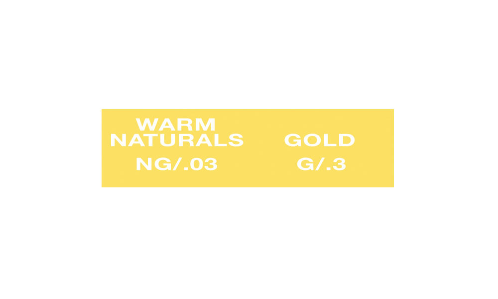 Exploring Natural Gold NG|.03 & Gold G|.3 Color Series