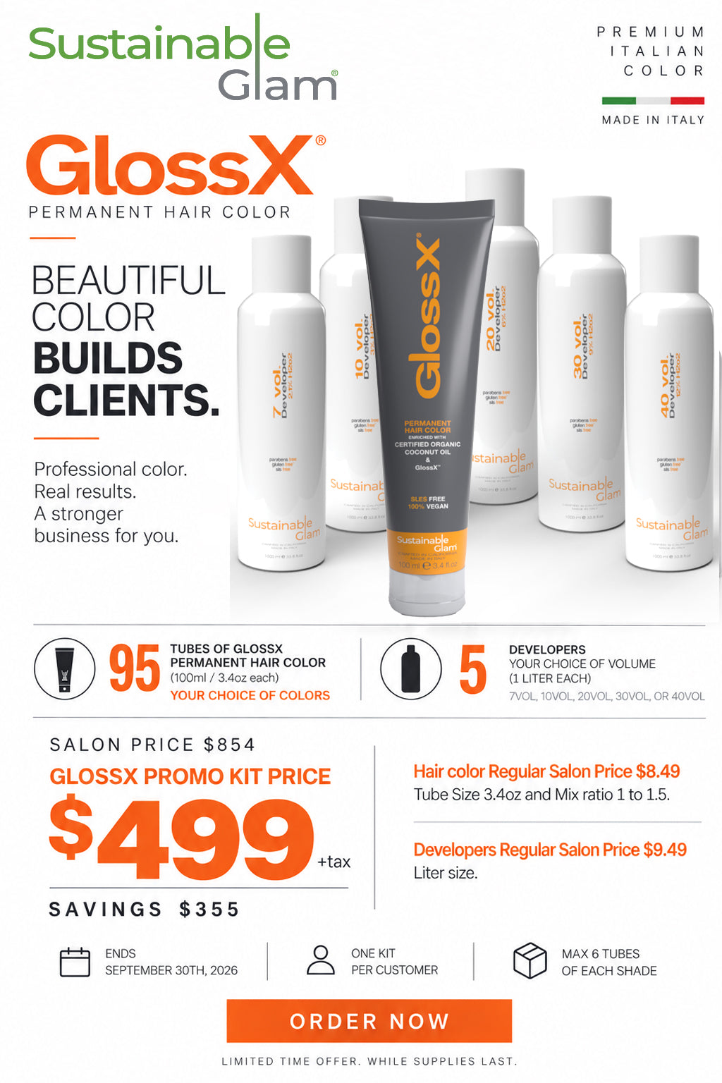 GLOSSX FALL STOCK-UP EVENT