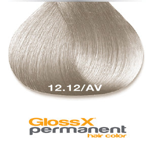 GlossX 12.12 | 12AV Ash Violet Extreme Blonde