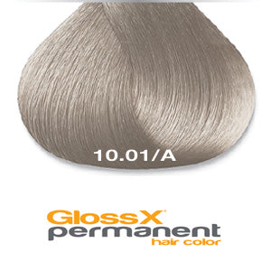 GlossX 10.01 | Rubio platino natural ceniza 10A