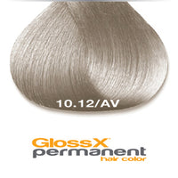 GlossX 10.12 | 10AV Ash Violet Platinum Blonde