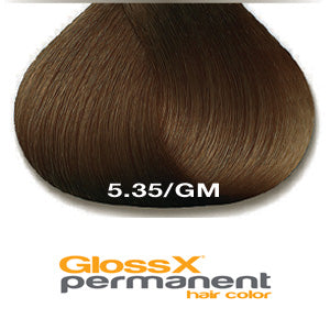 GlossX 5.35 | 5GM Marrón claro caoba dorado