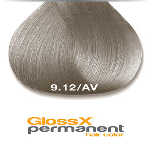 GlossX 9.12 | 9AV Ash Violet Very Light Blonde